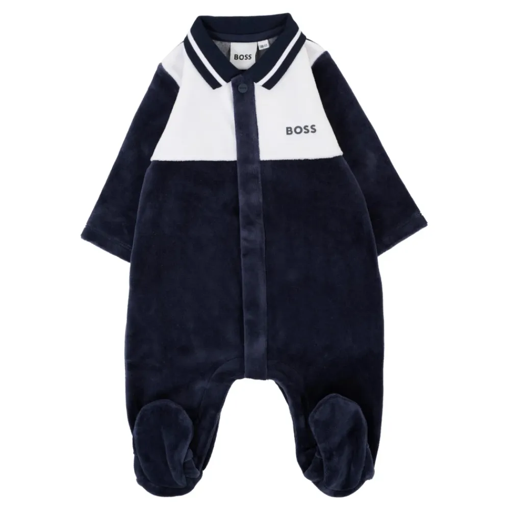 er Chenille Jumpsuit mit Logo-Detail>Hugo New