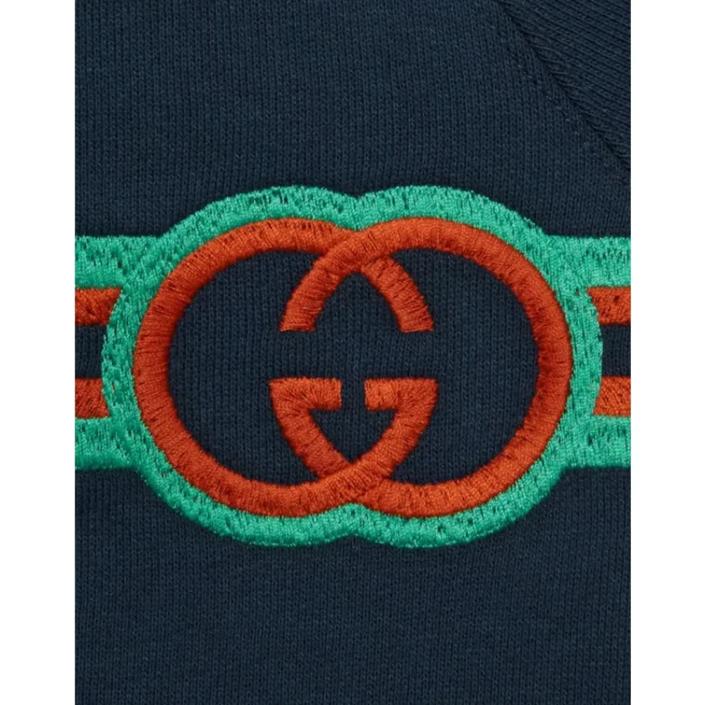 er Kapuzenpullover mit gestreiftem Logo>Gucci New