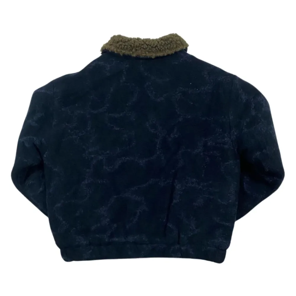 er Sherpa Kinderjacke mit Grünen Details>Manuel Ritz