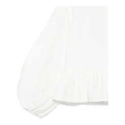 Bluse mit Ballonärmeln><noscript><img width=