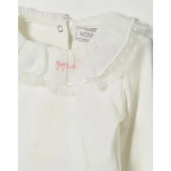 Bodysuit mit Rüschenkragen><noscript><img width=