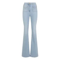 Boot-Cut Jeans mit kleinen Taschen>Elisabetta Franchi Best