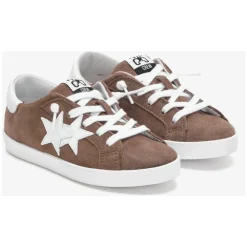 e Ledersneaker mit weißen Details>2STAR Sale