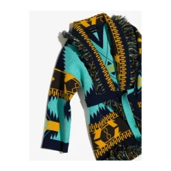 Bunter Intarsia-Strick-Cardigan><noscript><img width=