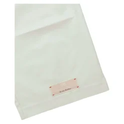 Butterfarbene High-Waist Schlaghose><noscript><img width=