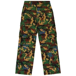 Camouflage Cargo Hose>Off White Clearance