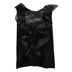 Canotta Paillettes>Elisabetta Franchi Sale