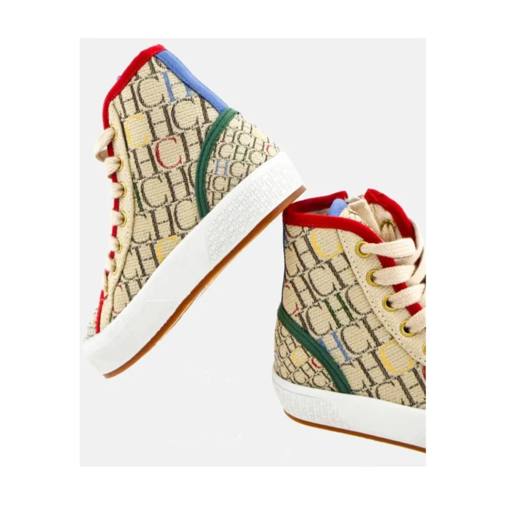 Canvas Chiribitas Stiefel>Carolina Herrera Sale