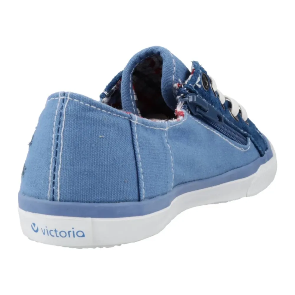 Canvas Lace-Up Sneakers für Jungen>Victoria