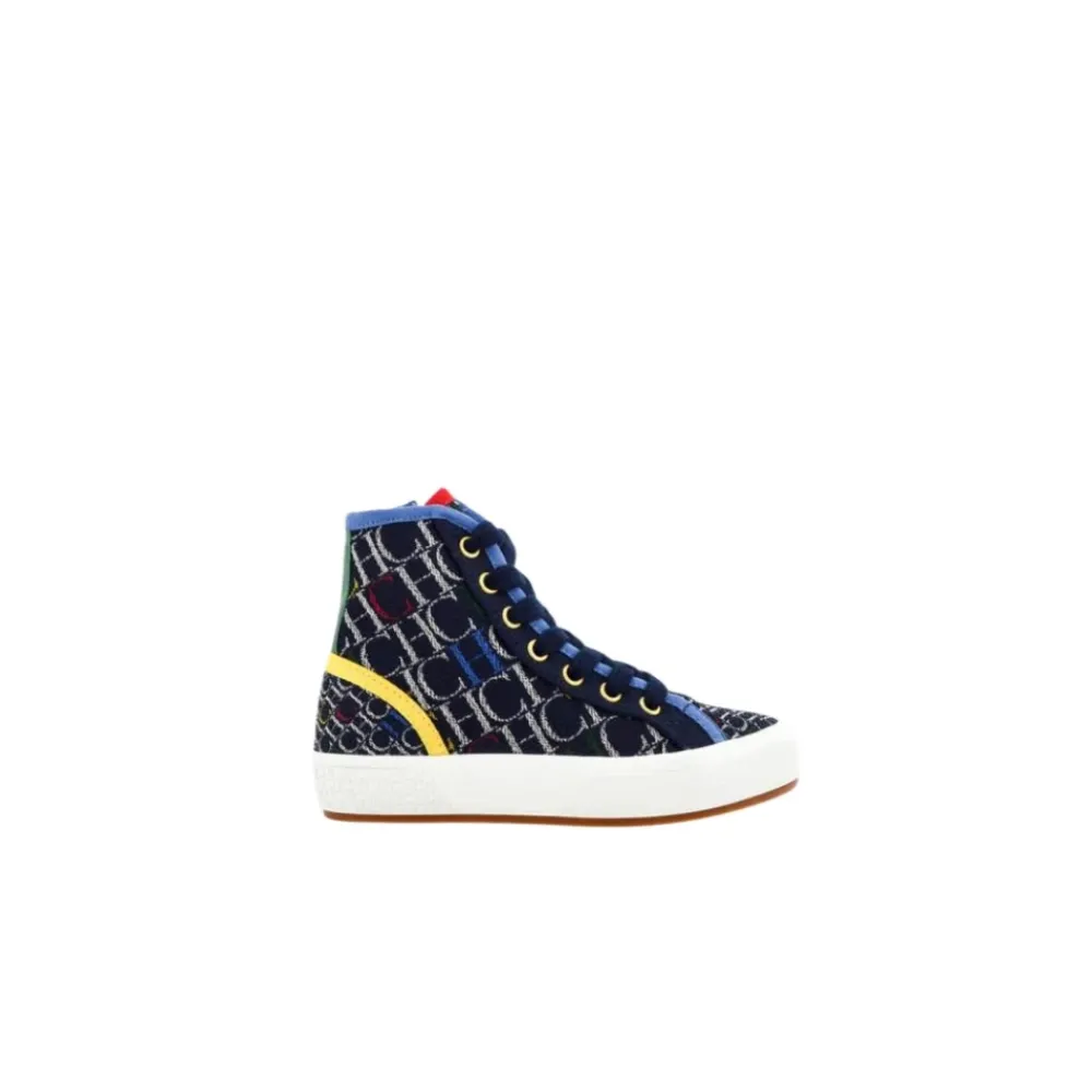 Canvas Santorini Chiribitas Sneakers>Carolina Herrera Discount
