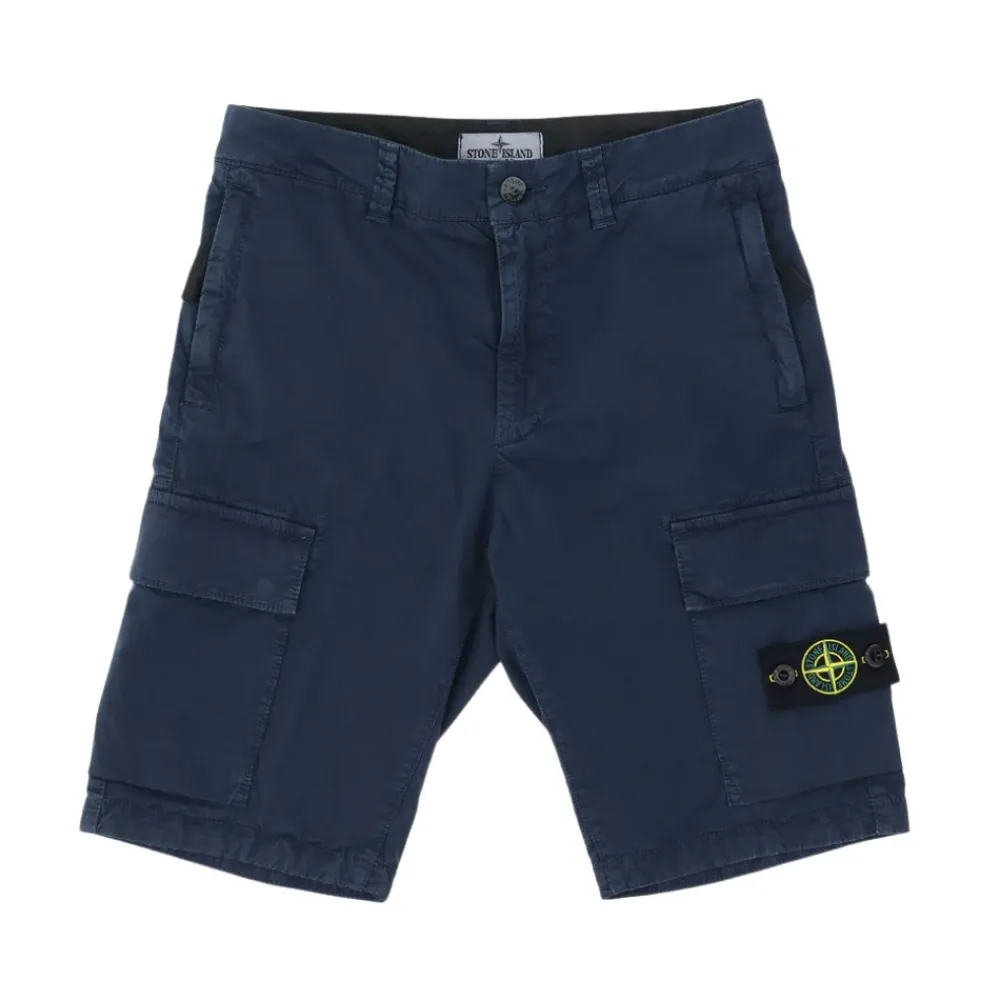 Cargo Baumwollshorts>Stone Island Outlet