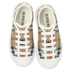 Check Cotton Sneakers><noscript><img width=