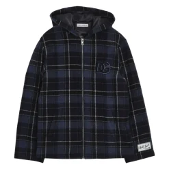 Checked Wool Coat>Dolce & Gabbana Online