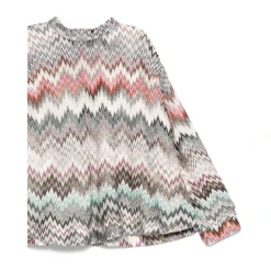 Chevron Muster Kinderbluse Multifarben><noscript><img width=