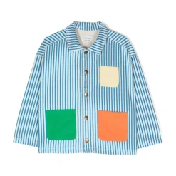 Color Block Denim Jacke>Bobo Choses Best