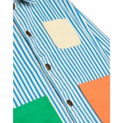 Color Block Denim Jacke>Bobo Choses Best