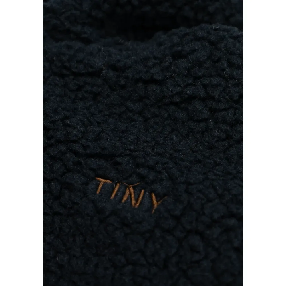 Color Block Polar Sherpa Hoodie>Tinycottons