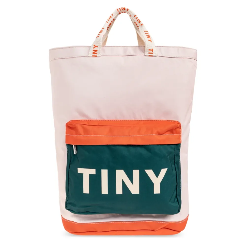 Color Block Totepack>Tinycottons Hot