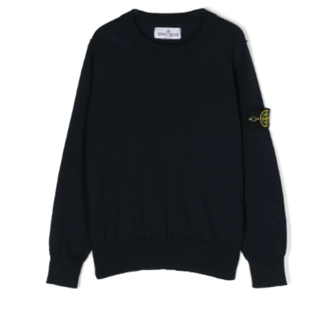 Compass Badge Sweater>Stone Island Outlet