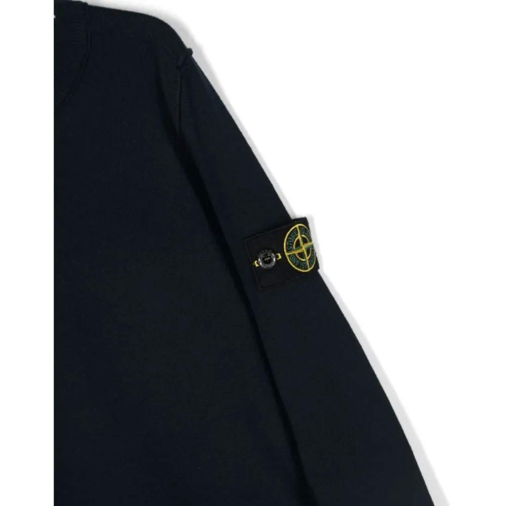 Compass Badge Sweater>Stone Island Outlet