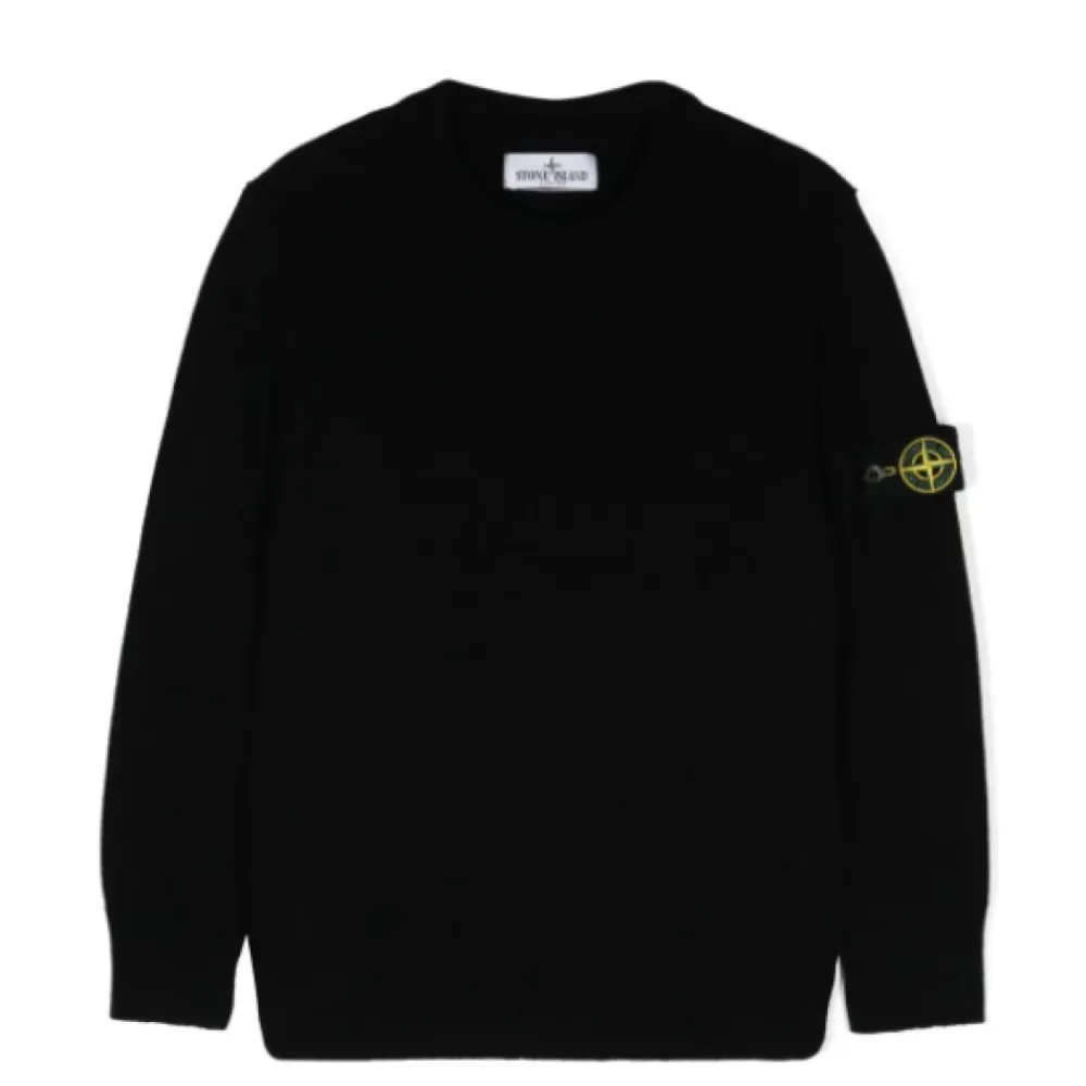 Compass-Badge Rundhalspullover>Stone Island Hot