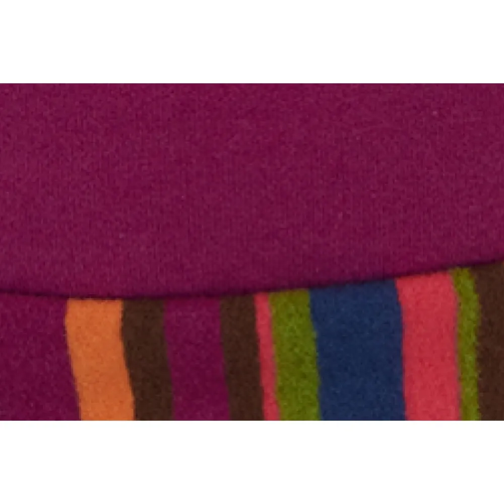 Contrast Cuff Pompon Beanie>GALLO Best