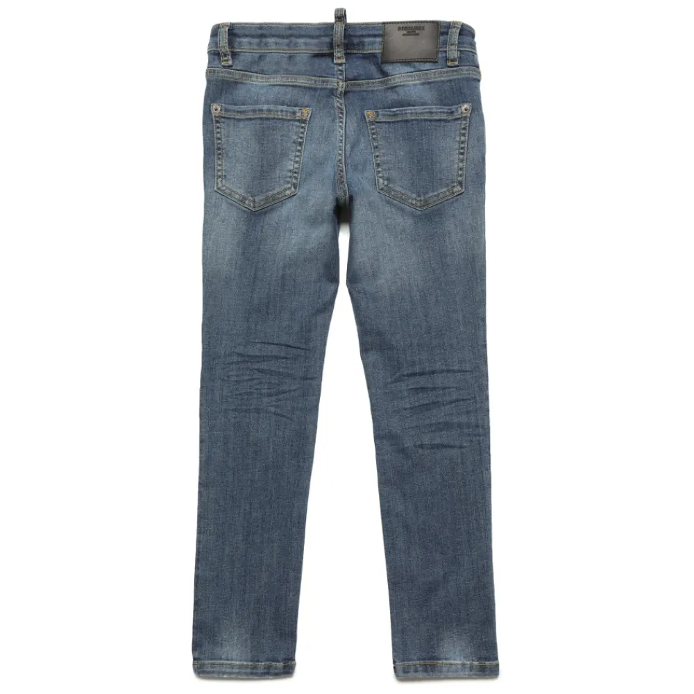 Cool Girl Skinny Jeans mit Front-Rissen>Dsquared2 Outlet