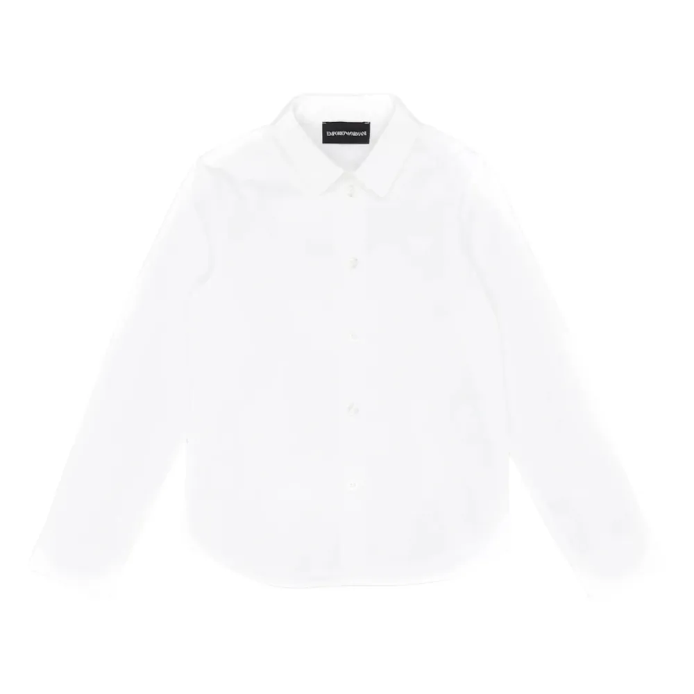Cotton Poplin Shirt>Emporio Armani Discount