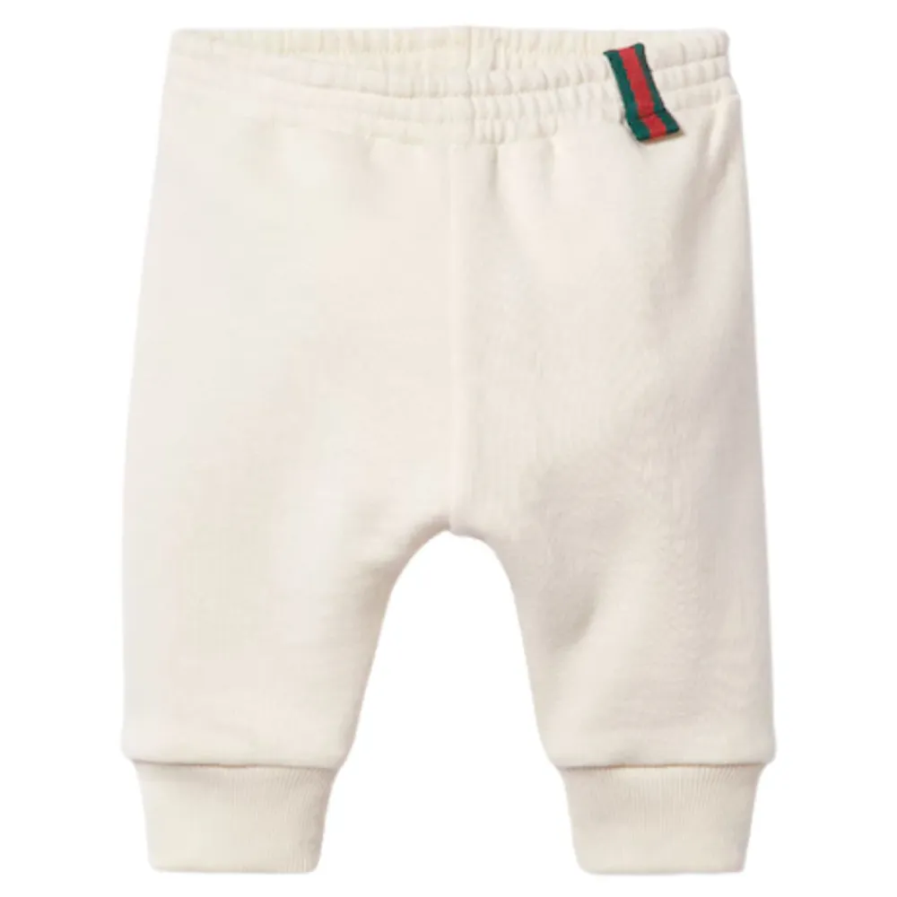 Cremefarbene Baumwoll-Slip-On-Hose>Gucci Discount