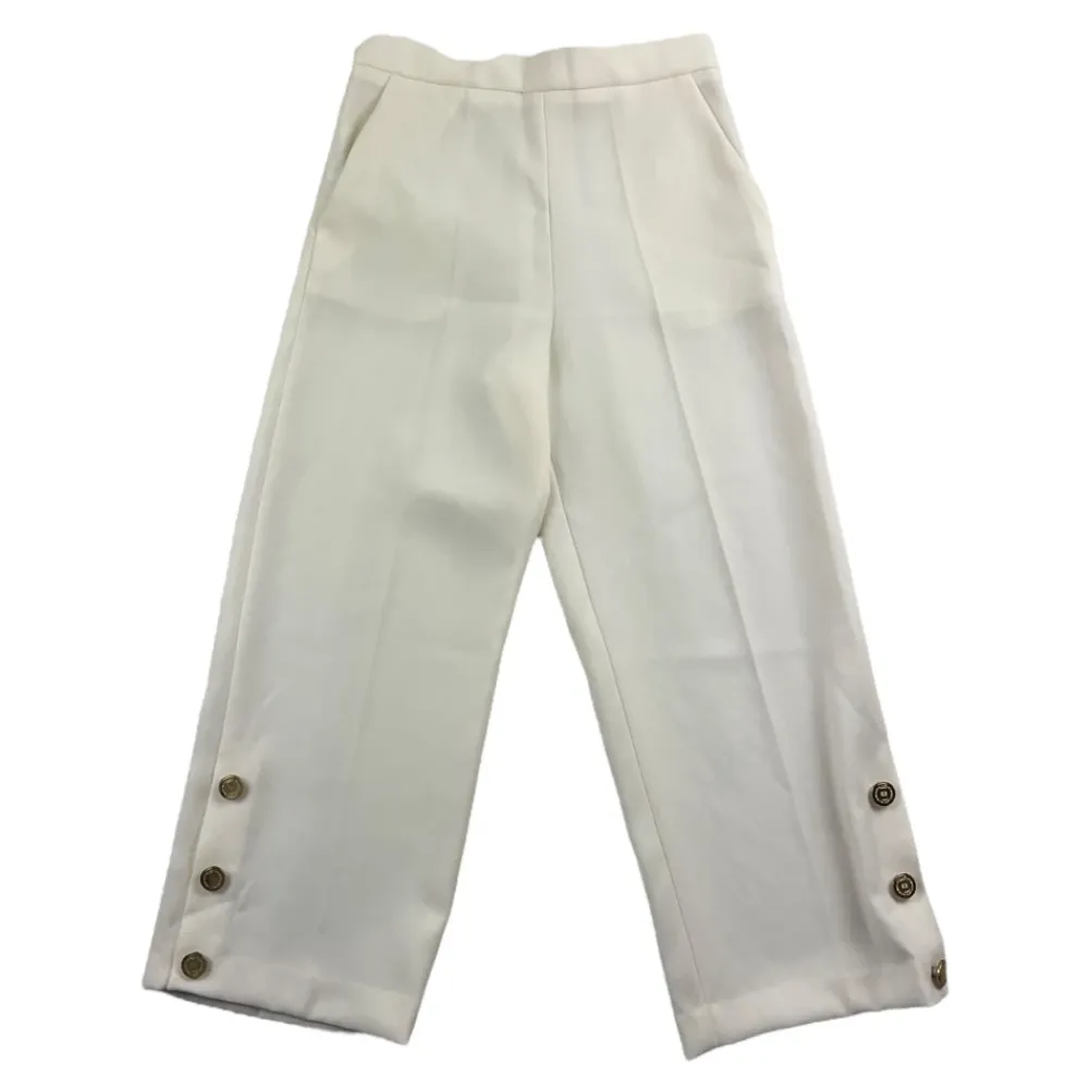 Cremefarbene Mädchenhose, Zertifiziertes Produkt>Elisabetta Franchi Clearance