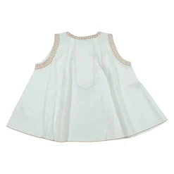 Cremefarbenes Tanktop mit Glocken-Design>Manila Grace New