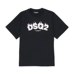 Crew Neck Short Sleeve T-Shirt>Dsquared2 New