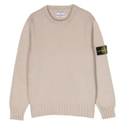 Crewneck Pullover mit Logo-Detail>Stone Island New