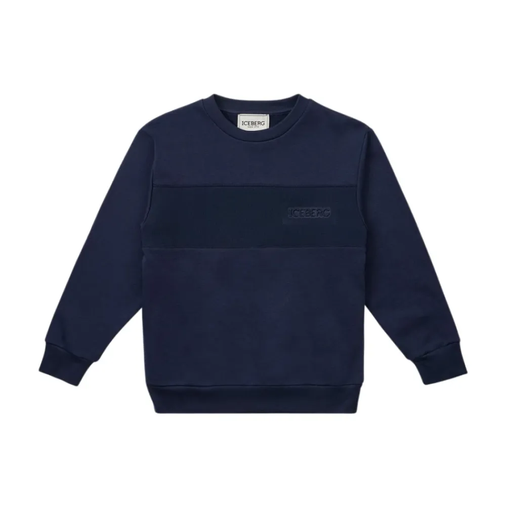 Crewneck Sweatshirt>Iceberg Outlet