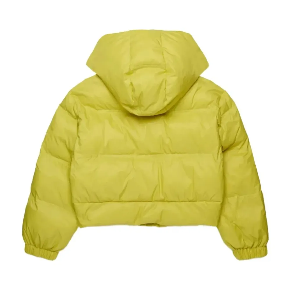 Cropped Hooded Padded Jacket>Marni