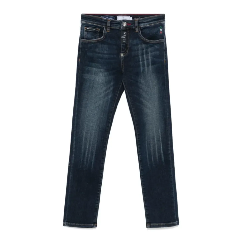 Denim Basic Super Straight Cut Hose>Philipp Plein Clearance