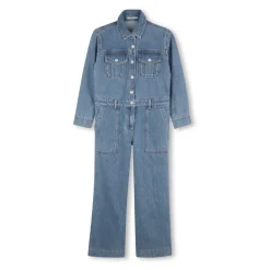 Denim Jumpsuit mit Hemdkragen>Zadig & Voltaire Clearance