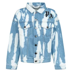 Denim Knopfjacke für Männer>Palm Angels