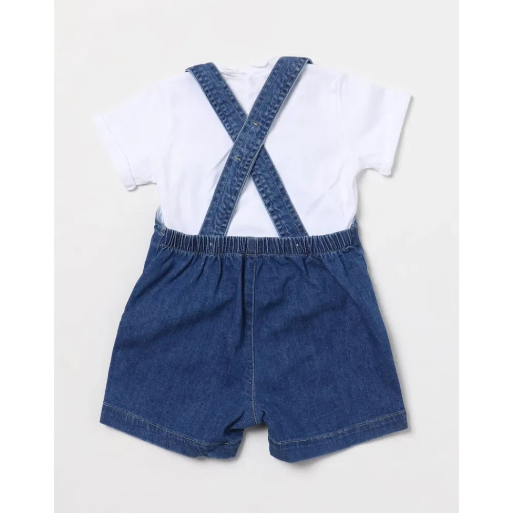 Denim Overalls Set>Il Gufo Sale