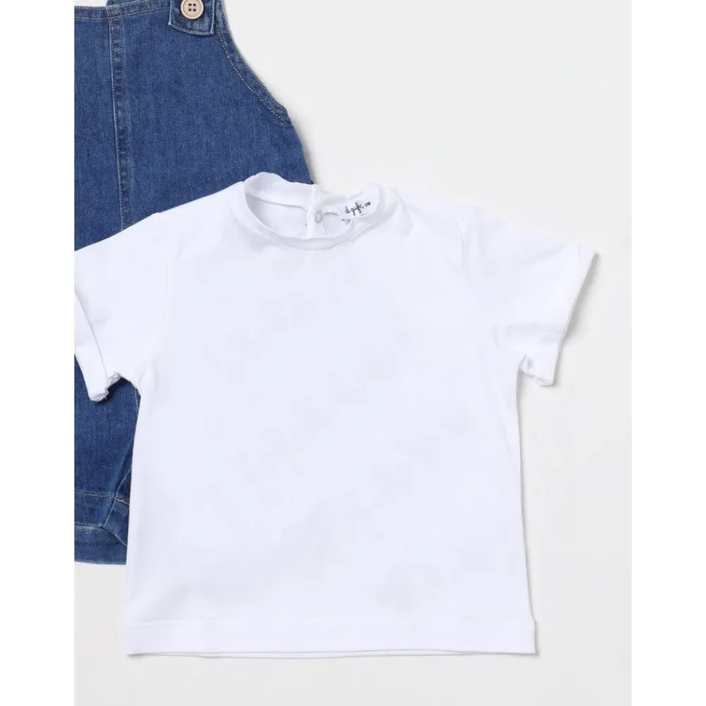 Denim Overalls Set>Il Gufo Sale