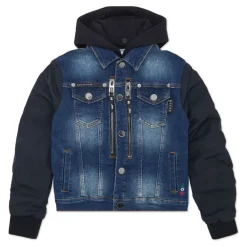 Denim Oversize Jacket LS Racing Club>Philipp Plein Sale