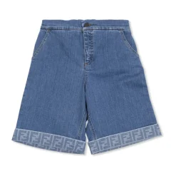 Denim Shorts>Fendi Discount