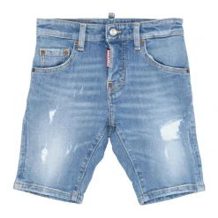 Denim Shorts – Used-Look>Dsquared2 Discount