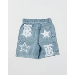 Denim Shorts Star Print>Burberry New