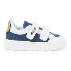 Denim Teddy Bear Sneakers>Moschino Sale