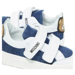 Denim Teddy Bear Sneakers><noscript><img width=