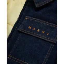 Denim Zip Up Jacket><noscript><img width=