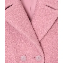 Doppelreihiger Bouclé-Mantel>Armani Clearance