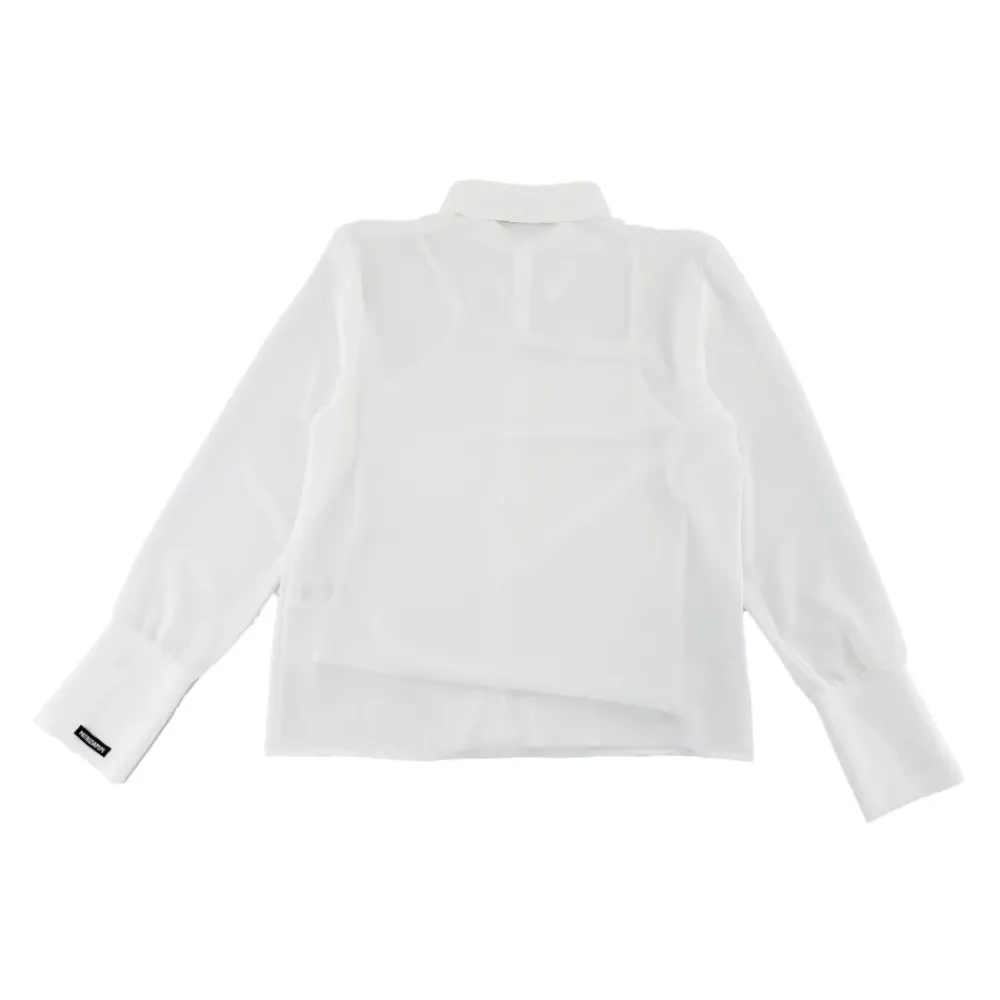 Double-Layer Voile Shirt>Patrizia Pepe New