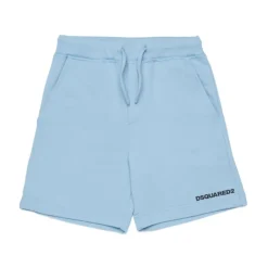 Drawstring Logo Shorts>Dsquared2